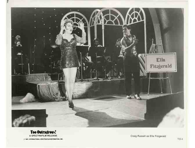 TOO OUTRAGEOUS, 1987, movie stills, Drag-to-Riches story