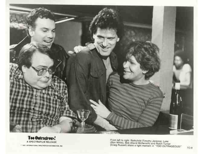 TOO OUTRAGEOUS, 1987, movie stills, Drag-to-Riches story