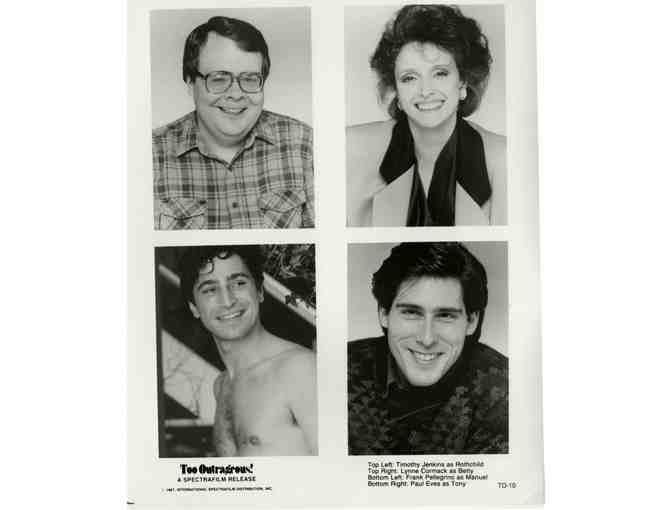 TOO OUTRAGEOUS, 1987, movie stills, Drag-to-Riches story