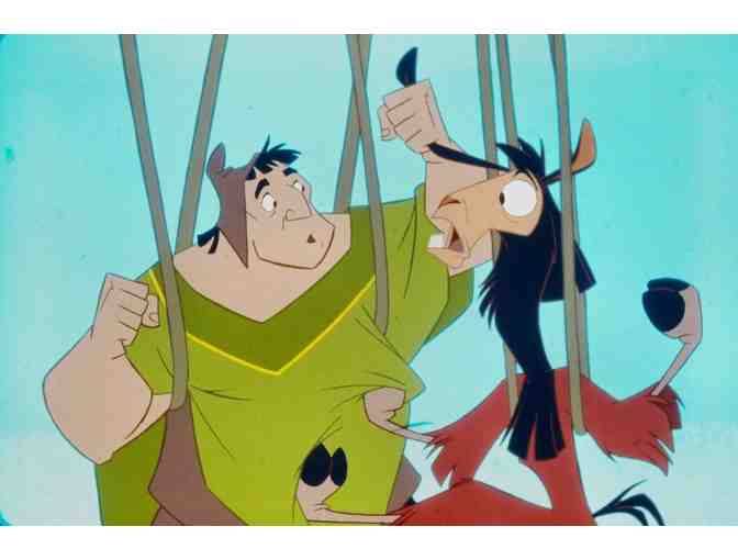 EMPERORS NEW GROOVE, 2000, movie slides, Walt Disney animation