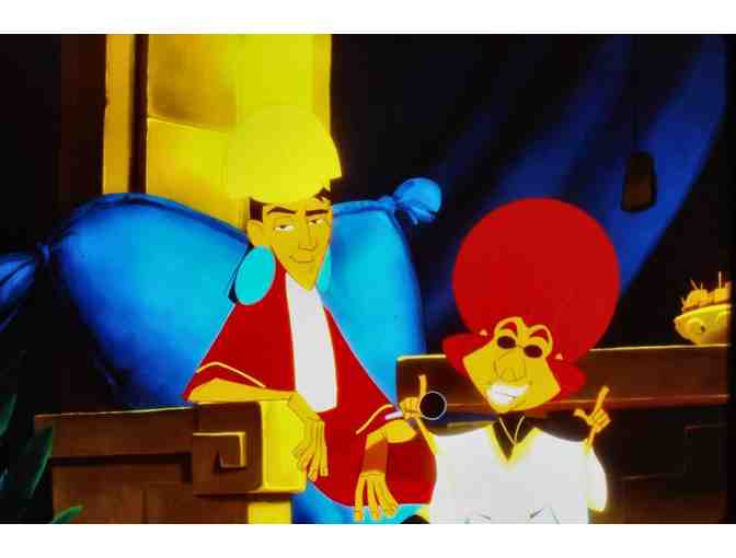 EMPERORS NEW GROOVE, 2000, movie slides, Walt Disney animation