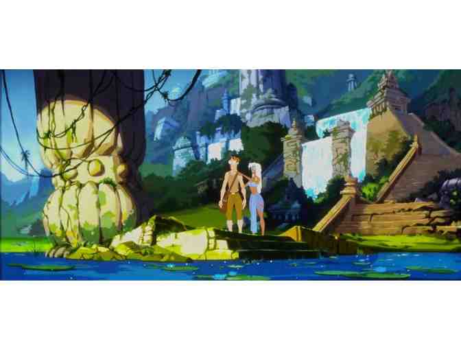 ATLANTIS, 2001, movie slides, COLLECTORS LOT, Disney animation