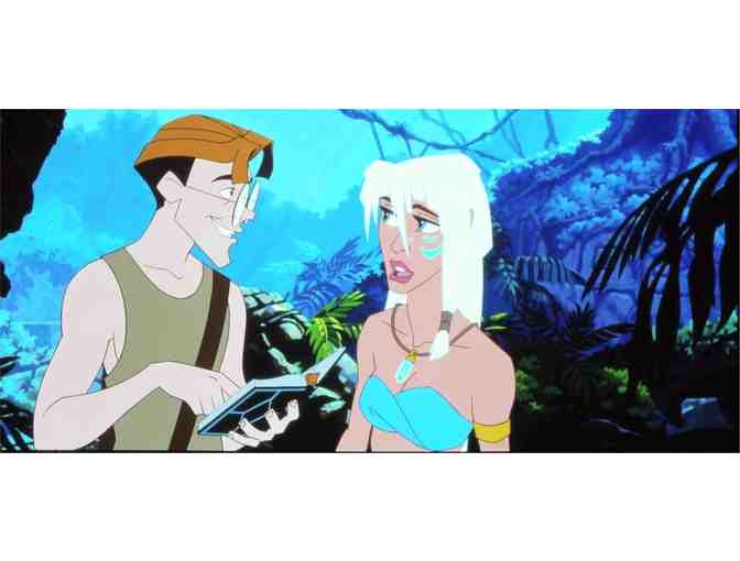 ATLANTIS, 2001, movie slides, COLLECTORS LOT, Disney animation