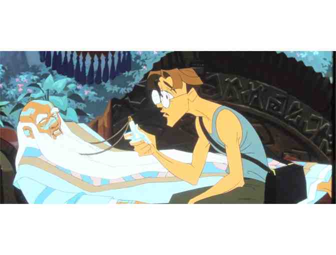 ATLANTIS, 2001, movie slides, COLLECTORS LOT, Disney animation