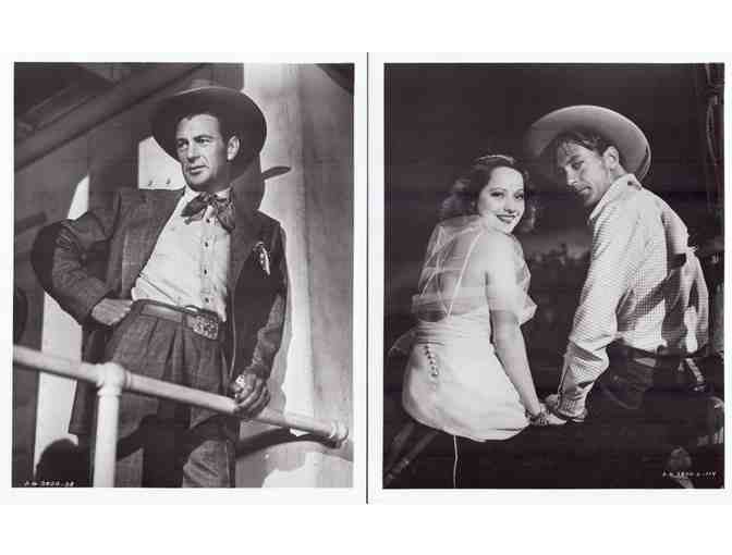 GARY COOPER, group of classic celebrity portraits, stills or photos