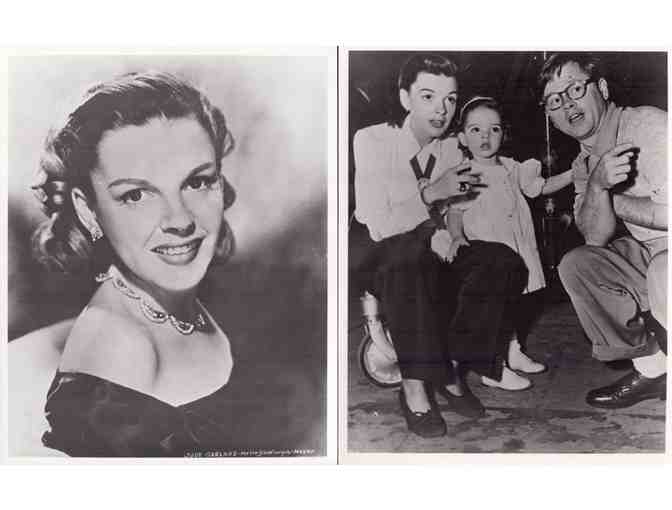JUDY GARLAND, group of classic celebrity portraits, stills or photos