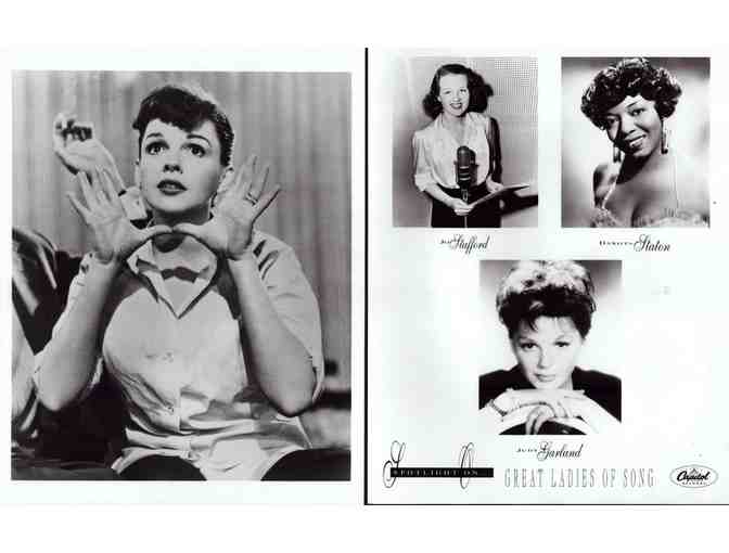JUDY GARLAND, group of classic celebrity portraits, stills or photos