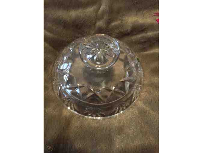 WATERFORD CRYSTAL 6' KEANE FOOTED BOWL CANDLE FLOATER