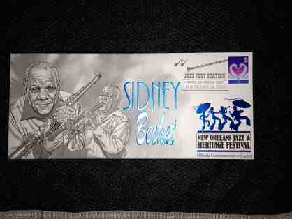 New Orleans Jazz and Heritage Festival, 1997 Sidney Bechet Postal Cachet