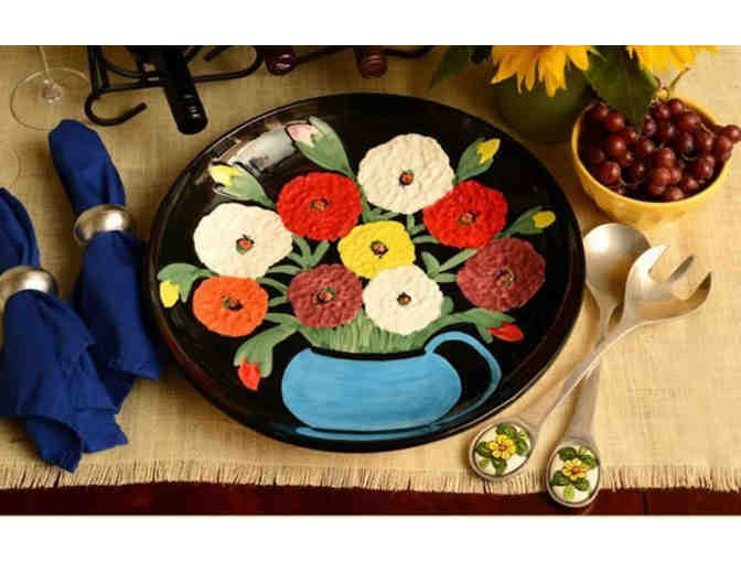 Clementine Hunter, Zinnias Looking at You