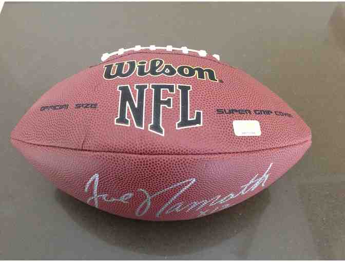 Joe Namath Autographed Football!