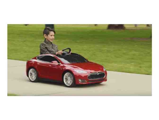 Tesla Founders Series Model S Electric Child's Car - Red