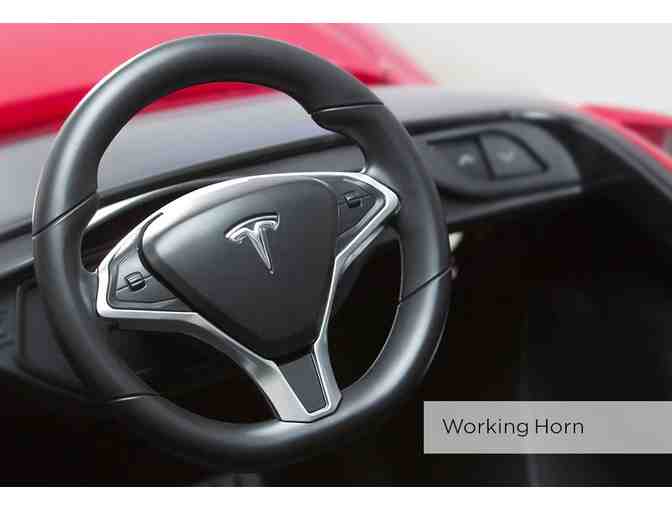Tesla Founders Series Model S Electric Child's Car - Red