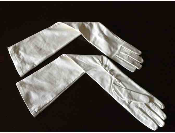 Pearl's Place - Hilts Willard Opera Length Leather Gloves