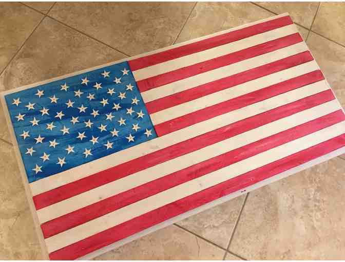Art Piece - American Flag by Stephen Brauner