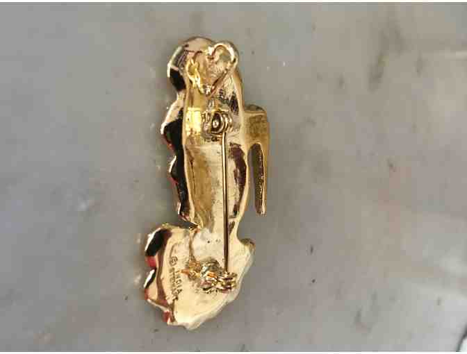Gold Hummingbird Pin - India Stewart