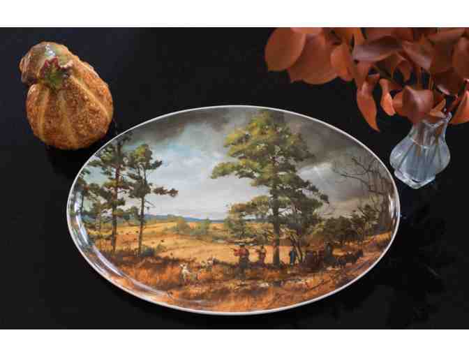 Gitter Gallery - 'Quail Country' Plate - The Brett Smith Sporting Art Collection