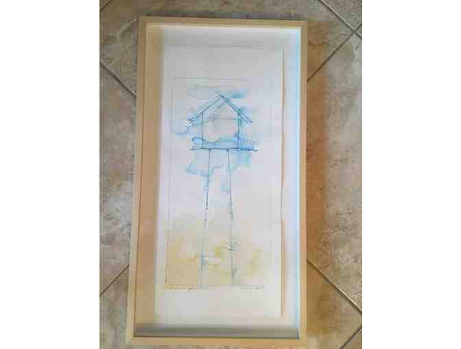 Art Piece - Aimee Siegel Watercolor 'I Know You Know'