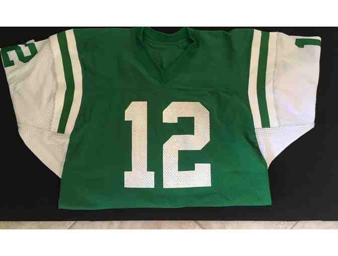 Joe Namath Autographed Jersey with Certificate of Authenticity - Framed