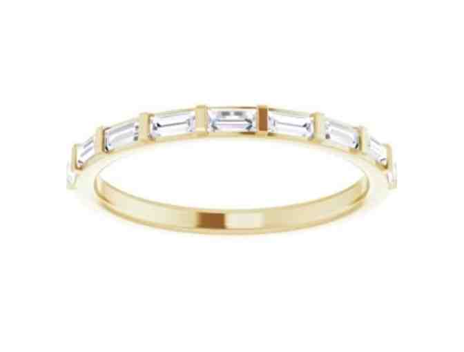 Baguette Diamond Band from Rothschild Jewelers