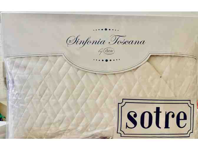 White Queen Coverlet and Shams from Sotre