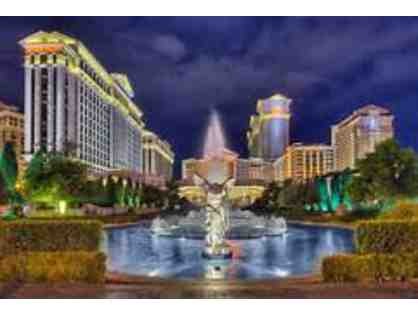 Caesars Entertainment Las Vegas Package- 3 Nights, Dining Credit 2 tickets to a show!