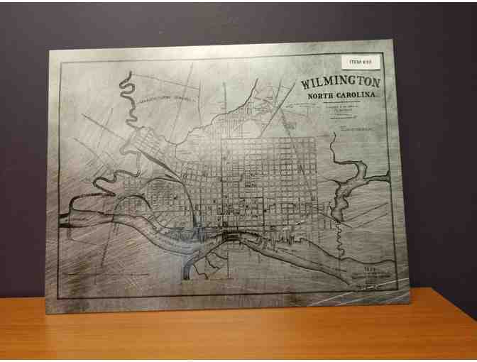 Antique Map of Historic Wilmington, NC