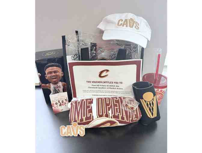 Live Cavaliers Game Experience - 4 Tickets & Swag - Photo 1