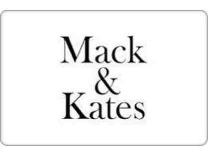 Gift Card for Dinner at any of Mack & Kate's Restaurants!