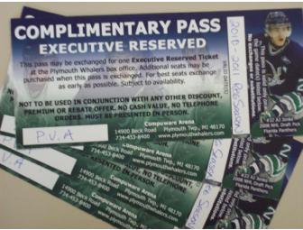 4 Tickets To a Regular Season Plymouth Whalers Game
