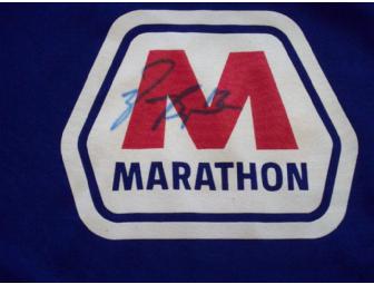 Autographed Richard Hamilton Detroit Pistons/Marathon Jersey