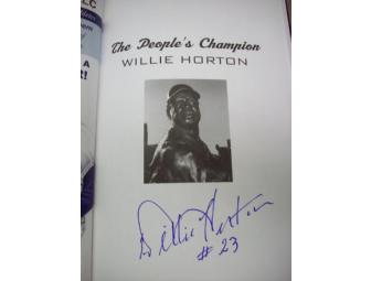 Autographed Willie Horton 'The People's Champion' Book