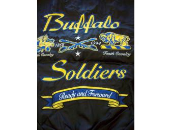 Reversible Buffalo Soldier Jacket SIZE L & Buffalo Soldier Cap