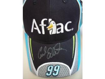 Nascar Driver, Carl Edwards, Official 'Support Our Troops' Racing Tire & Autographed Hat