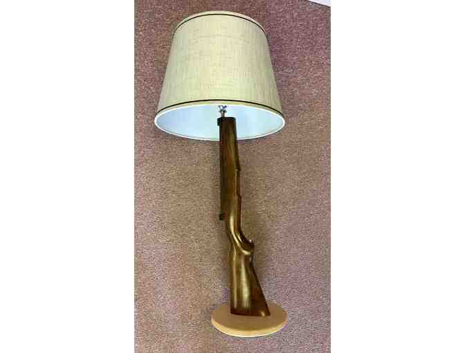 Gun Stock Lamp