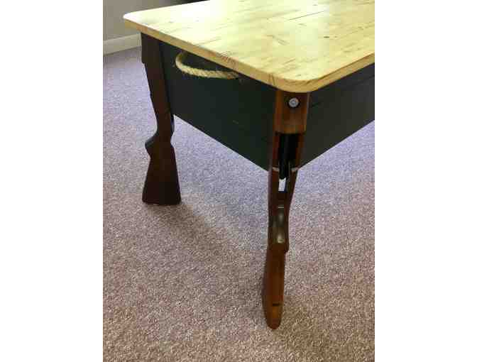 Gun Stock Coffee Table