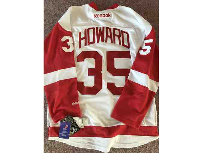 Detroit Red Wings Jimmy Howard Autographed Jersey