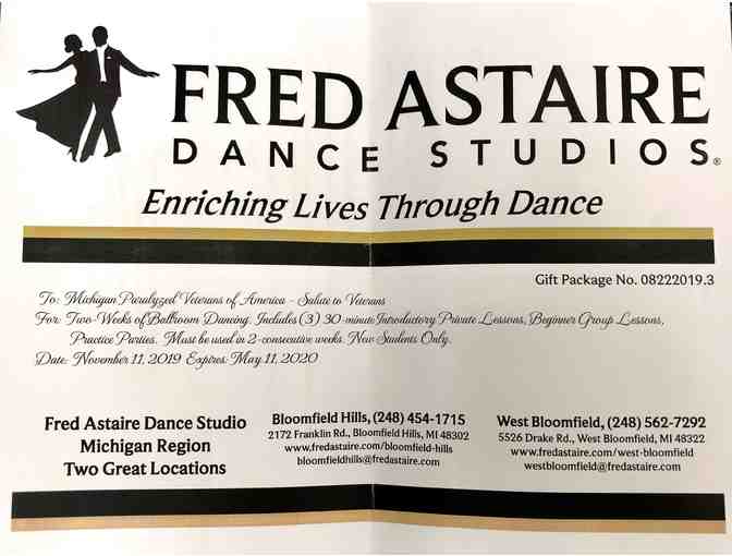 Fred Astaire Dance Studio Introduction to Ballroom Dance Package - Photo 1