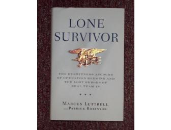 Autographed Copy of Lone Survivor by Author Marcus Luttrell