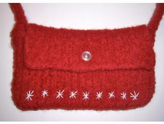 Wool Knit Clutch