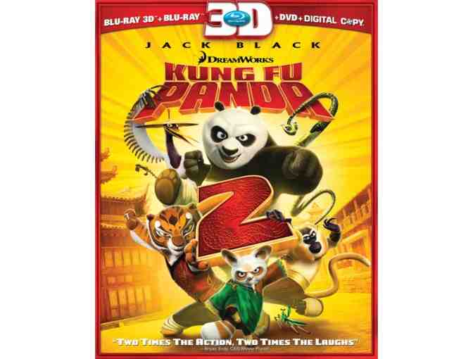 Kung Fu Panda Blu-Ray + DVD and Kung Fu Panda 2 Blu-Ray 3D, Blu-Ray + DVD
