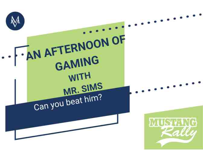 Gaming with Mr. Sims