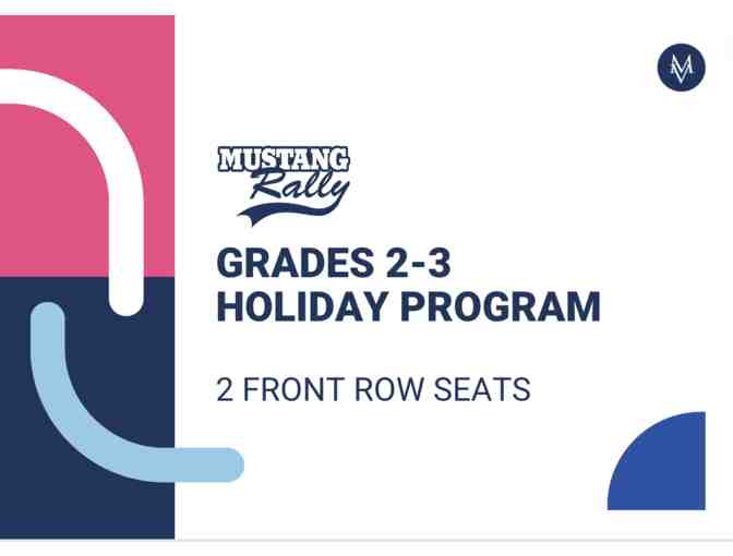G 2-3 Holiday Program Front Row- 2 Seats - Photo 1