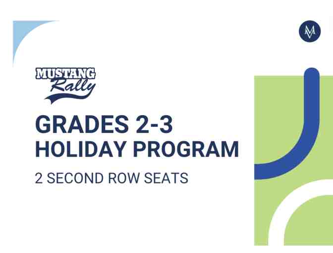 G 2-3 Holiday Program Second Row- 2 Seats - Photo 1