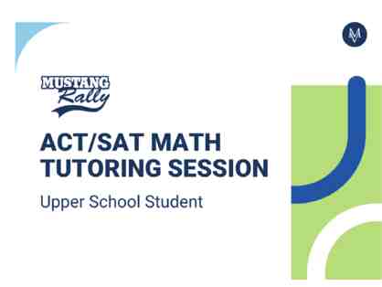 ACT/SAT math tutoring session
