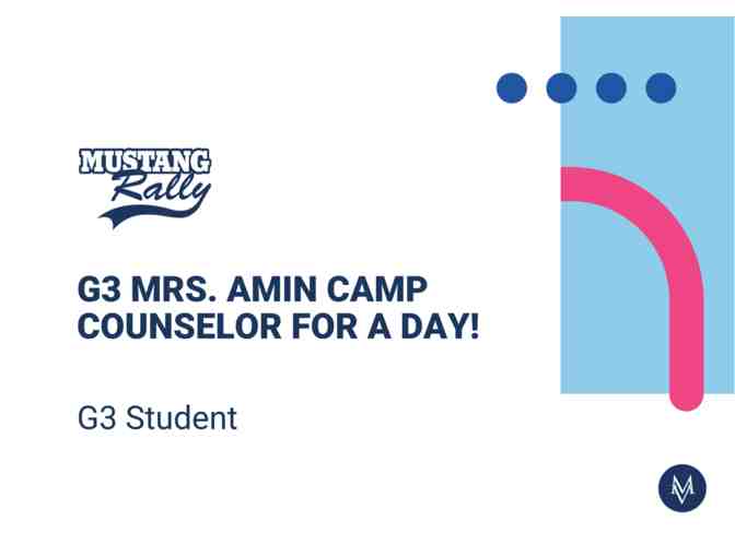G3 Mrs. Amin Camp Counselor for a day! - Photo 1