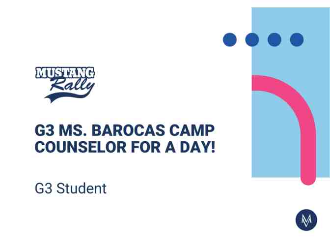 G3 Ms. Barocas Camp Counselor for a day! - Photo 1