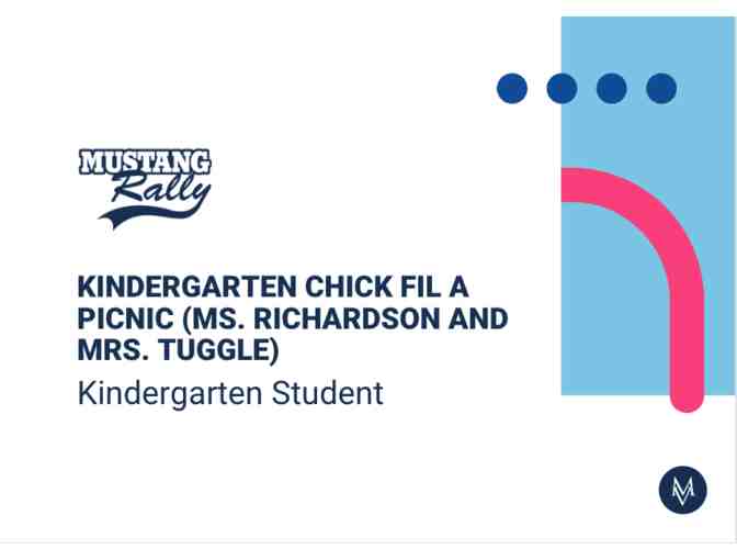 Kindergarten Chick Fil A Picnic (Ms. Richardson and Mrs. Tuggle) - Photo 1