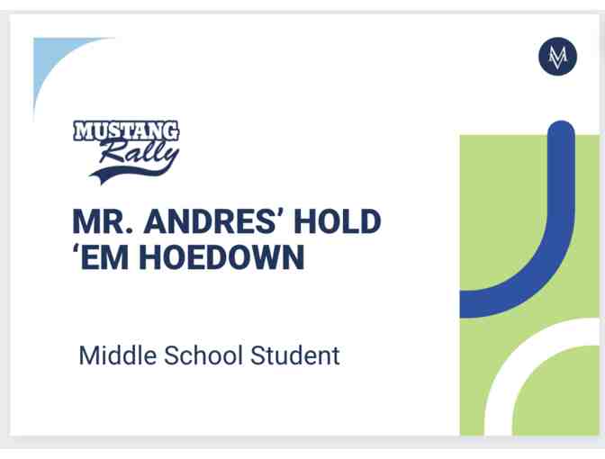 Mr. Andres's Hold 'Em Hoedown - Photo 1