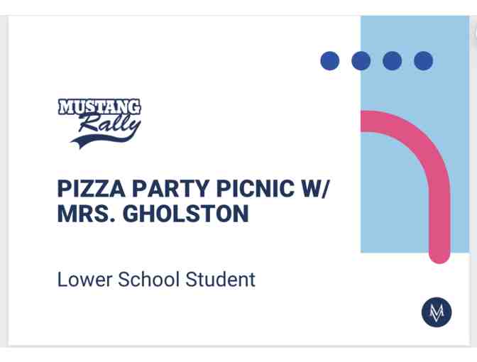 Pizza Party Picnic with Mrs. Gholston - Photo 1